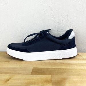 Kizik men Prague Shoes Dusk Blue Navy Casual Slip On Sneakers Men's Shoe Size 9